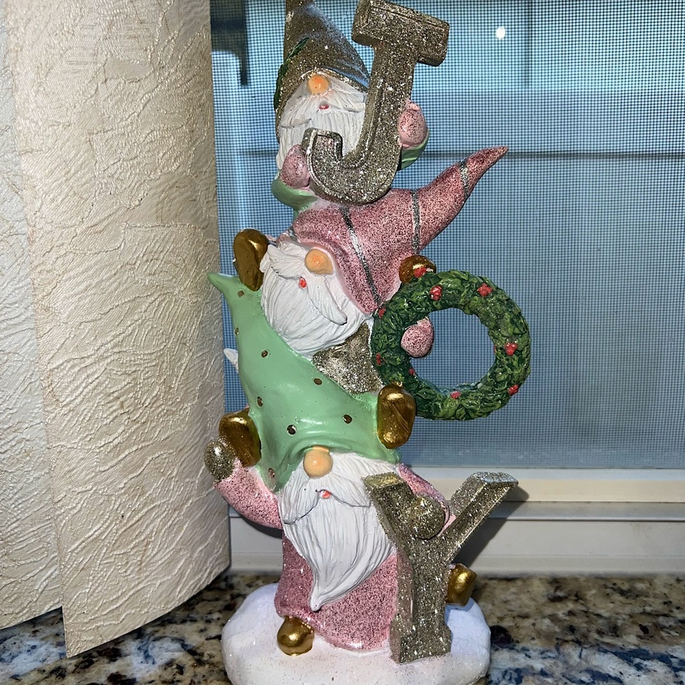 Beautiful pastel joy gnome